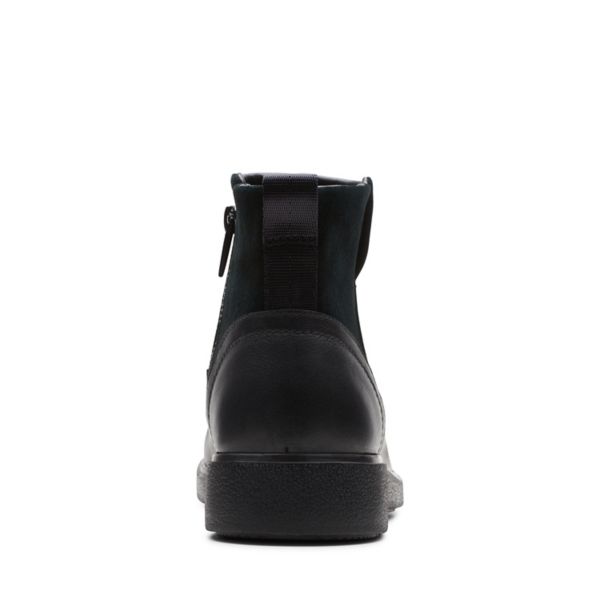 Clarks Womens Un Elda Lo Ankle Boots Black | UK-8543709